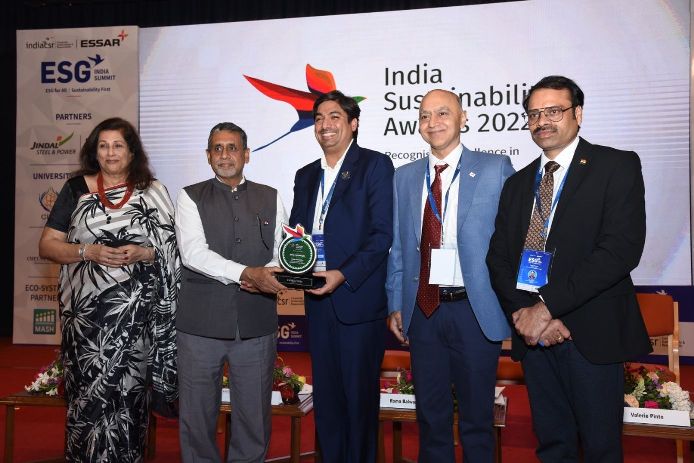 CHETAK GROUP WINS SOCIAL CHAMPION AWARD AT ESG INDIA SUMMIT