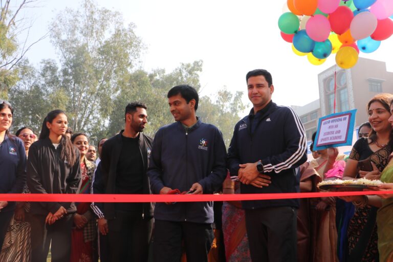 MVN-88 Exercise and Sports Academy was inaugurated on Tuesday at Modern Vidya Niketan (MVN) School, Sector-88, Faridabad