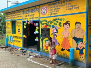 Ambuja Cements introduces Gee Saidpur children to modern learning with model Anganwadi