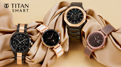 Titan Smart introduces a new range of fashion first smartwatches with premium material and contemporary designs, Crown Collection