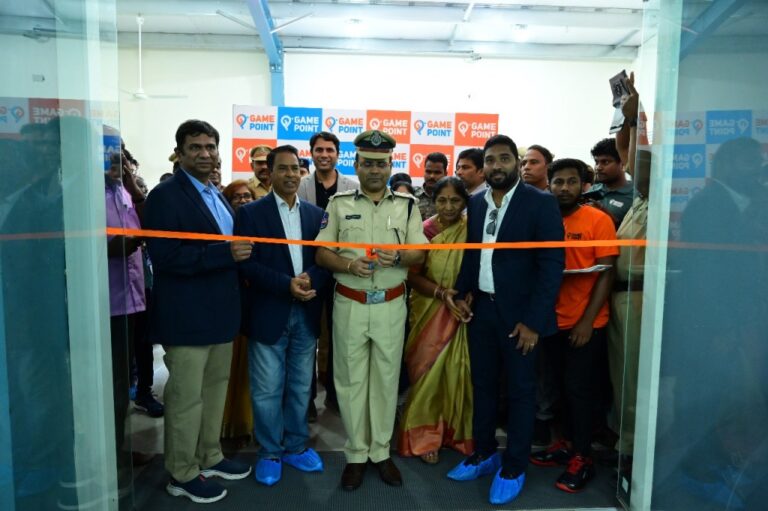 Gamepoint Launches New Multi-Sport Center in Warangal, Inaugurated by Warangal Police Commissioner Mr. Ambar Kishor Jha