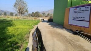 Adani Foundation at ACC Gagal transforms water supply for farmers in Ropa village with irrigation channel